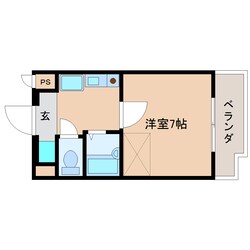 オリエンタル原町別院の物件間取画像